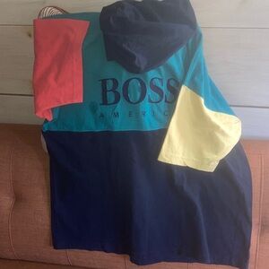 Boss Multicolor Logo Hoodie